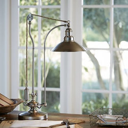GLENDALE PULLEY TASK TABLE LAMP - Products