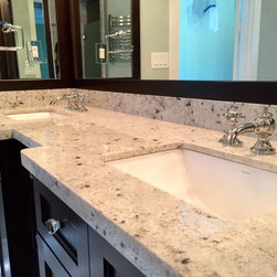 MJ Stone Bathroom Portfolio - Bathroom Sinks