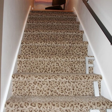 Animal Print Stair Carpet