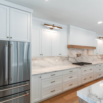 Modern Farmhouse Modified Hampton | Oak Bluff Estates Lemont, IL