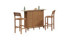 Home Styles Montego Bay 3 Piece Outdoor Bar Set