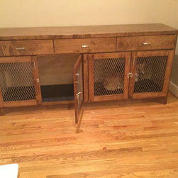 Troy Residence Breakfast Nook - Pet Doors