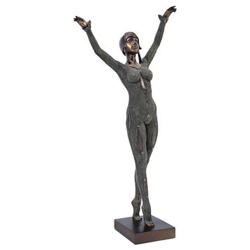 The Goddess Dourga 1925 Art Deco Sculpture