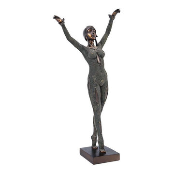 The Goddess Dourga 1925 Art Deco Sculpture