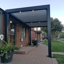 Aluminium Pergolas Suitable For Long And Narrow
