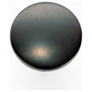 Utopia Alley Emme Brushed Nickel Ring Cabinet Pull, 1.14" Diameter, Oil Rubbed Bronze, 1 Pack