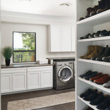 mudroom - closet