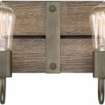 Nuvo Lighting - Nuvo Lighting Winchester - 4 Light Bath Vanity, Bronze Finish - Winchester; 4 Light; Vanity; Bronze/Aged Wood FiniWinchester 4 Light B BronzeUL: Suitable for damp locations Energy Star Qualified: n/a ADA Certified: n/a  *Number of Lights: Lamp: 4-*Wattage:60w ST19 Medium Base bulb(s) *Bulb Included:Yes *Bulb Type:ST19 Medium Base *Finish Type:Bronze