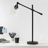 Elegant Designs Tilting Arm Desk Lamp Black