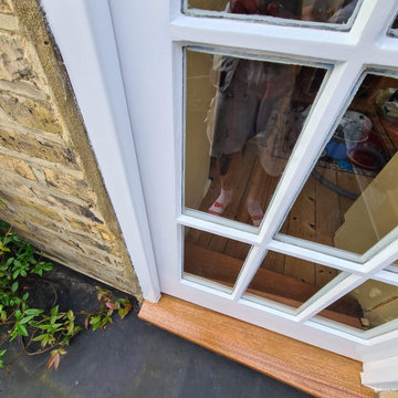 Balcony door restoration in Putney SW15