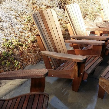 Cedar Adirondack Chair Refurbishment