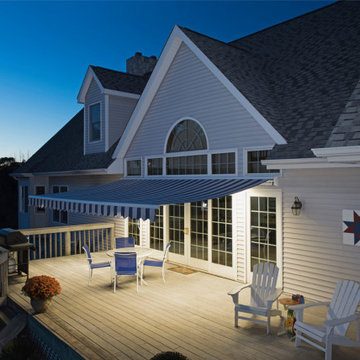 Retractable awnings