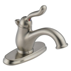 Delta Leland&reg; Single Handle Centerset Lavatory Faucet - Bathroom Sink Faucets