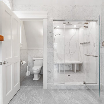 Statuario Principe Porcelain Shower