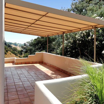 Stationary Canvas Patio Cover