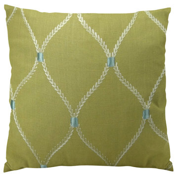 Plutus Dewdrop Handmade Throw Pillow, Double Sided, 12x20