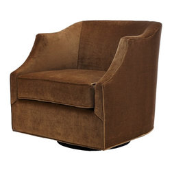 Diller Swivel Chair - Armchairs And Accent Chairs