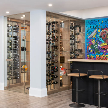 Contemporary Wine Cellar WC021 by Imagination Wine Cellars