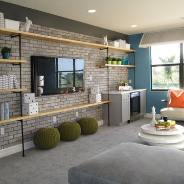 Contemporary Family Room