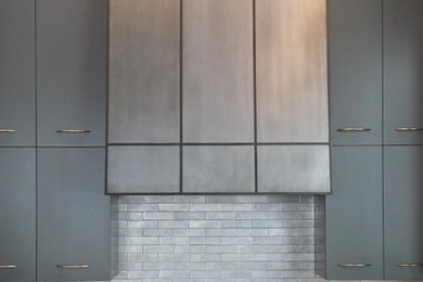 Minimalist kitchen photo in Other