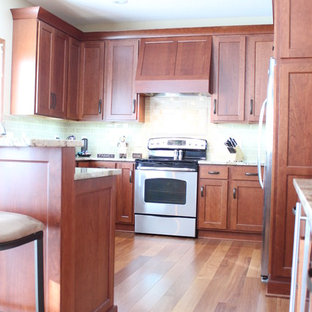 Door Style: Concord | Species: Cherry | Finish: Cayenne