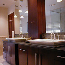 dark cabinets