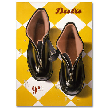 "Bata Rubbers" by Vintage Apple Collection, Canvas Art