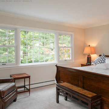 New Windows with Grilles in Sensational Bedroom - Renewal by Andersen Long Islan