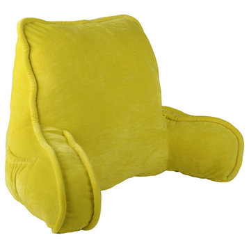 Supersoft Bedrest Lounger Backrest With DIY Filling, Lemon Curry