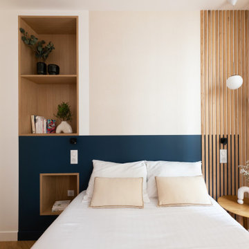 De bureau à appartement feutré, 52 m2 à Paris