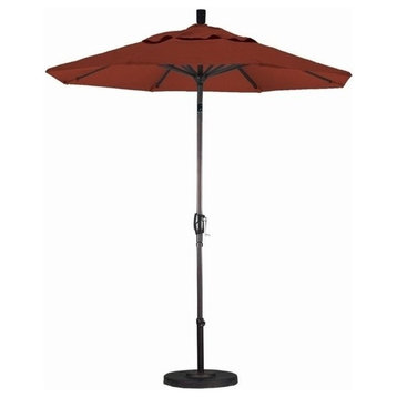 California Umbrella 7.5' Patio Umbrella in Terracotta