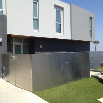 Mt. Olympus Los Angeles Stainless Steel Fence and Gate