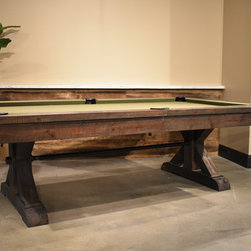 Modern Rustic Otis Pool Table presented by Sawyer Twain - Game Tables