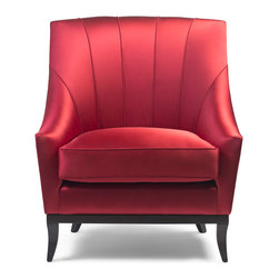 Marlborough Chair in Red - Armchairs & Accent Chairs