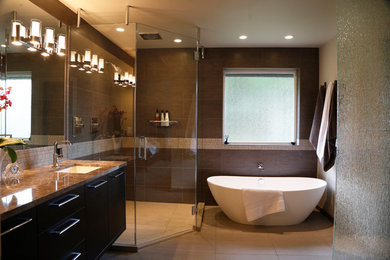 Inspiration for a contemporary bathroom remodel in Seattle