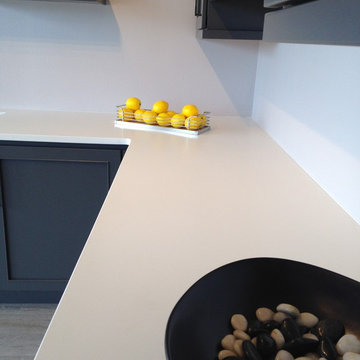 Pompeii Pure White Brushed Kitchen