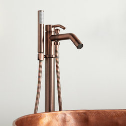 CAOL FREESTANDING TUB FAUCET WITH HAND SHOWER - Bathtub Faucets