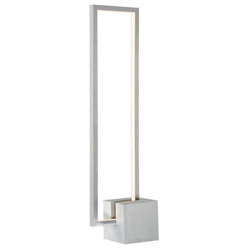 Fantica LED Table Lamp, Aluminum Cement Base