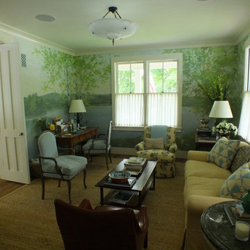 NEW ENGLAND LAKE FARM HOUSE