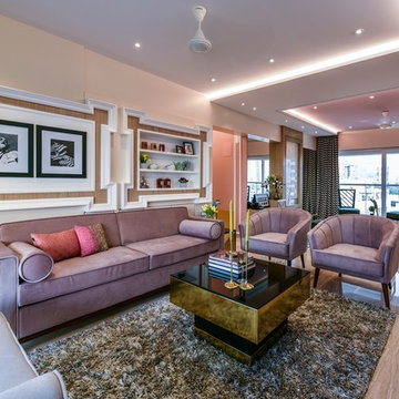 Art Deco Mumbai Apartment