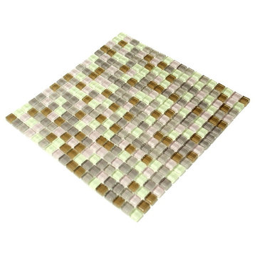 Fresh Plaid - 3-Dimensional Mosaic Decorative Wall Tile(6PC)