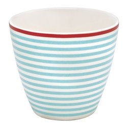 GreenGate Latte Cup Juliet - Blue - Cappuccino & Espresso Cups