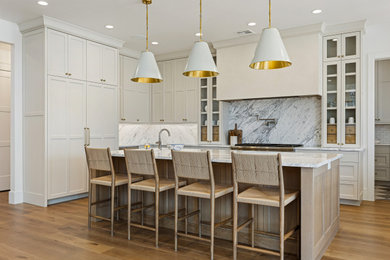 Elegant kitchen photo in Salt Lake City