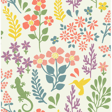 Karina Multicolor Meadow Wallpaper Bolt
