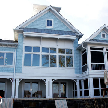 Coastal House - Open Air NuCedar Shingle Siding