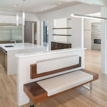 Modern banquette