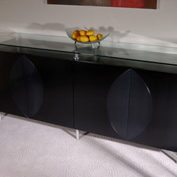 Black Custom Credenza - Products