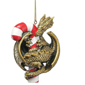 4" Dragon Statue Sculpture Collectible Ornament