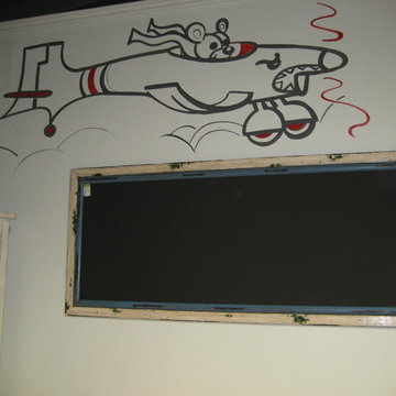 Bedroom for 6 year old twin boys.