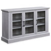 55" Farmhouse Sideboard Cabinet, Stone Gray